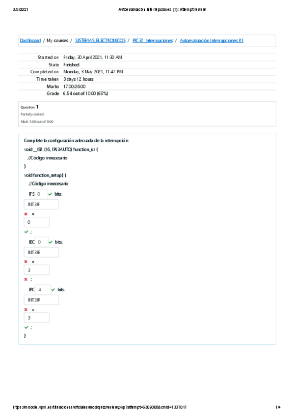 Miniatura del documento Autoevaluacion-Interrupciones-1-explicacion-en-video.pdf