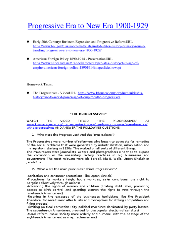 Miniatura del documento RESOURCES-Progressive-Era-to-New-Era-1900-1929.doc