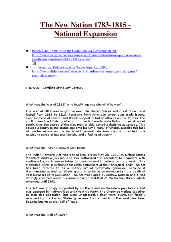 Miniatura del documento RESOURCES-The-New-Nation-1783-1815-National-Expansion.doc