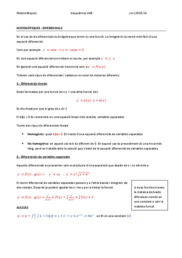Miniatura del documento MATEMÀTIQUES - DIFERENICALS.pdf