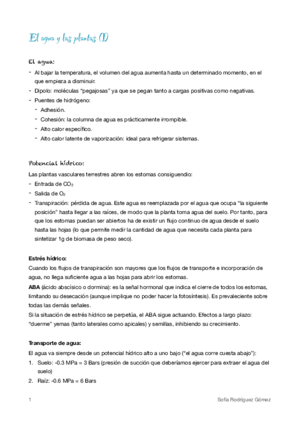 Miniatura del documento 2. El agua y las plantas I