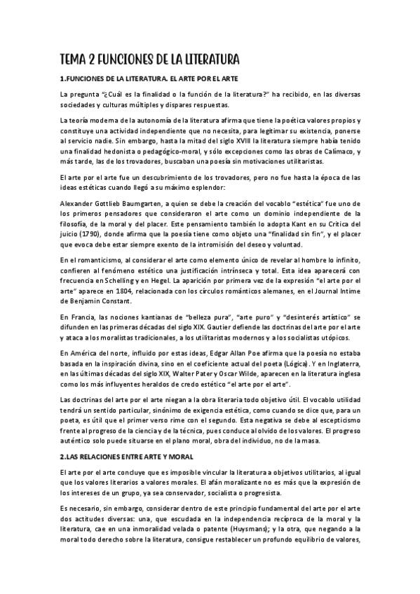 Miniatura del documento TEMA 2. FUNCIONES DE LA LITERATURA