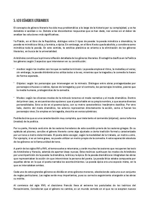 Miniatura del documento TEMA 7. LOS GÉNEROS 