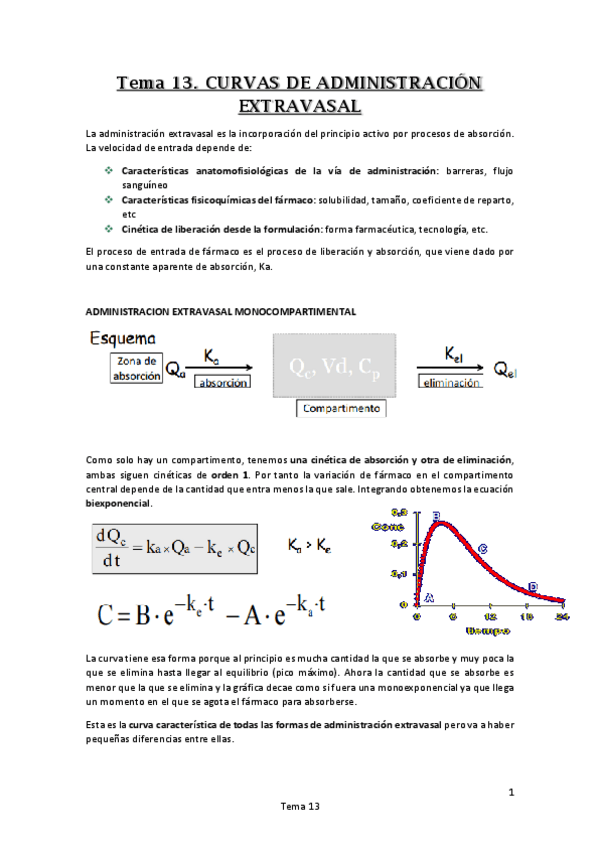 Miniatura del documento Tema 13.  Farmacocinética Administración E.V.pdf