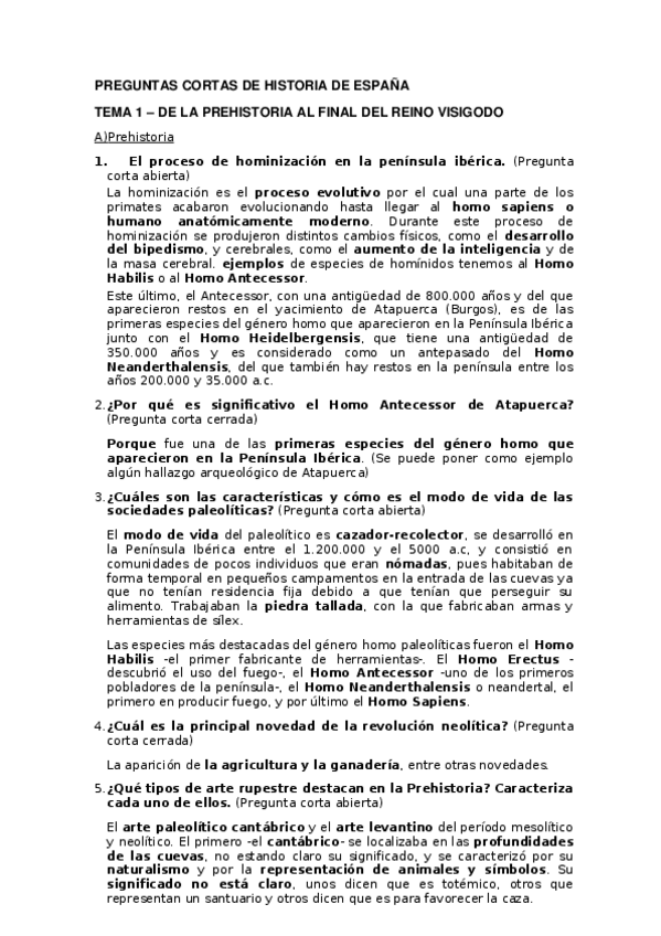 Miniatura del documento TEMA-1-SOLUCIONES-Prehistoria-a-visigodos-Preguntas-cortas-2o-bach-Historia-de-Espana.docx