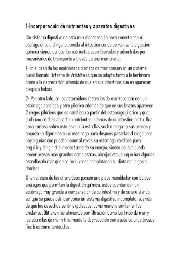 Miniatura del documento Crinoideos, equinoideos, asteroideos, ofiuroideos y pepinos de mar.pdf