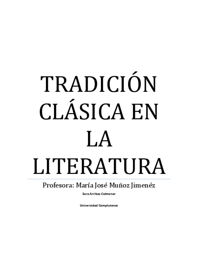 Miniatura del documento TRADICIÓN CLÁSICA EN LA LITERATURA.pdf
