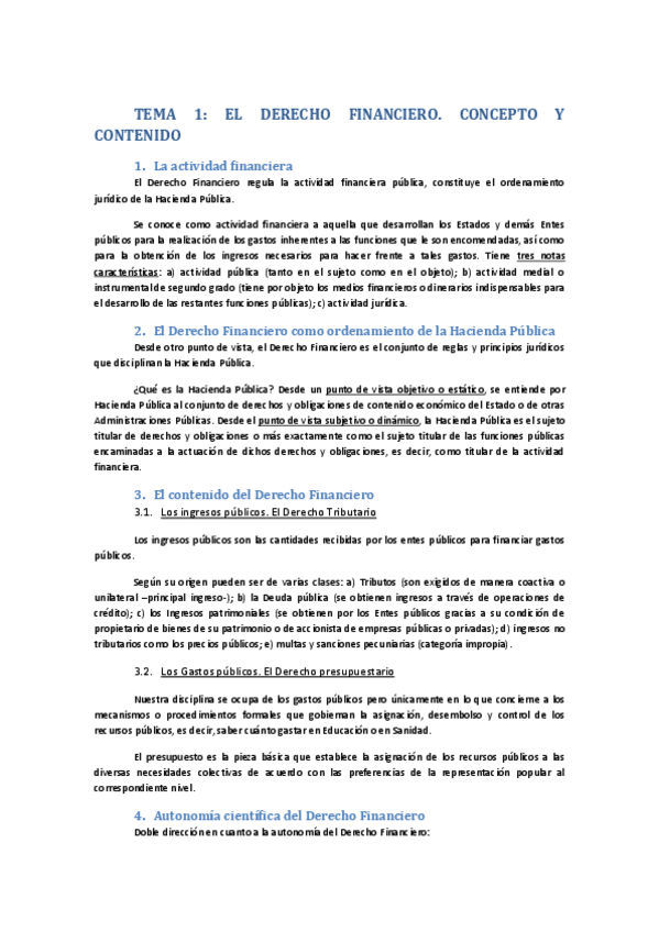 Miniatura del documento Resúmenes Derecho Tributario y Financiero I.pdf