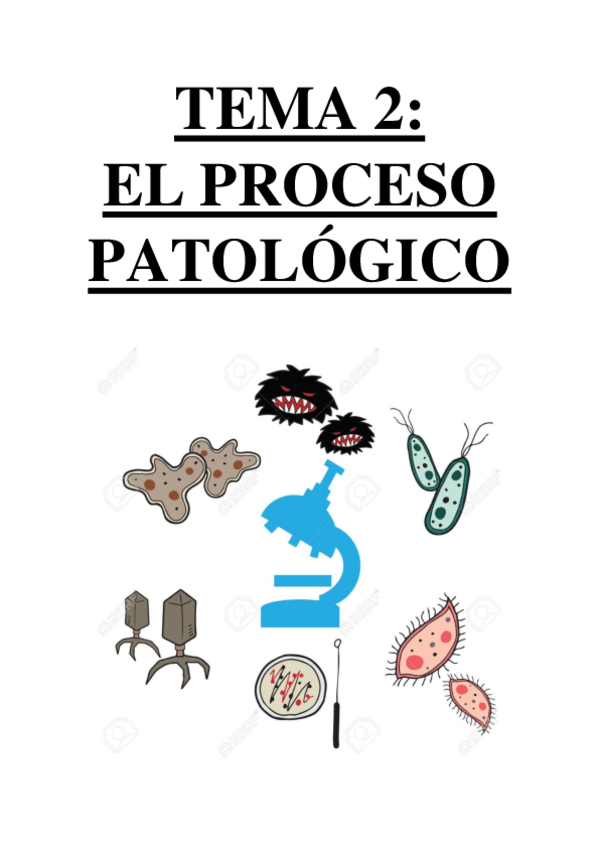 Miniatura del documento TEMA 2 - EL PROCESO PATOLÓGICO.pdf