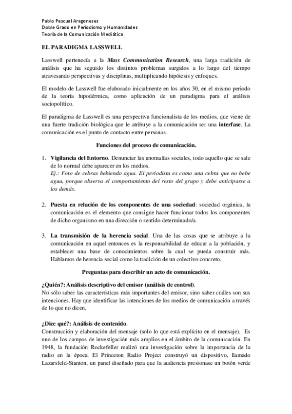 Miniatura del documento TEMA 3  - EL PARADIGMA LASWELL.pdf