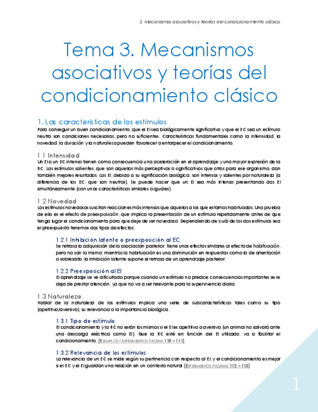 Miniatura del documento Tema 3. Mecanismos asociativos y teorías del condicionamiento clásico.pdf