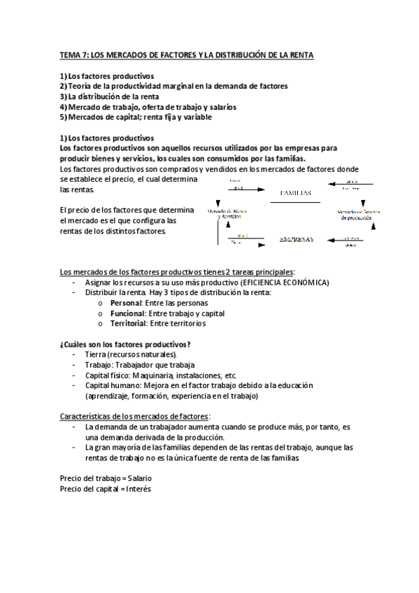 Miniatura del documento Tema 7. Los mercados de factores y la distribución de la renta.pdf