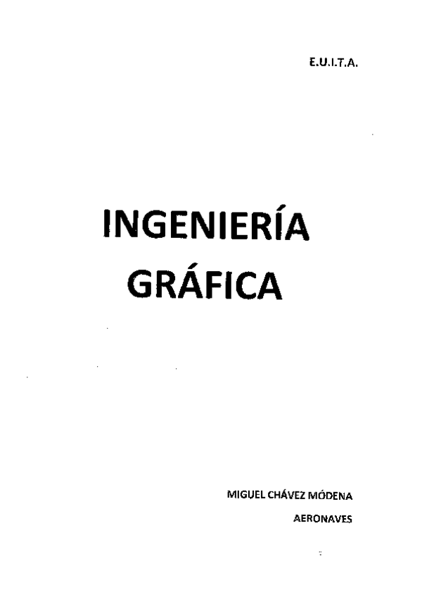 Miniatura del documento Apuntes EUITA (Ingeniería Gráfica).pdf