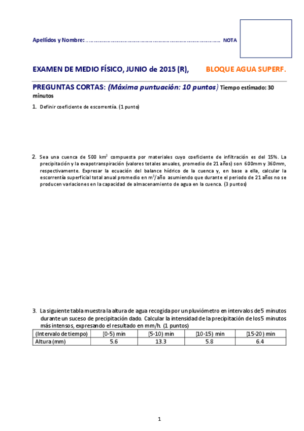 Miniatura del documento EXAMEN_AGUA SUPERFICIAL_JUNIO2015.pdf