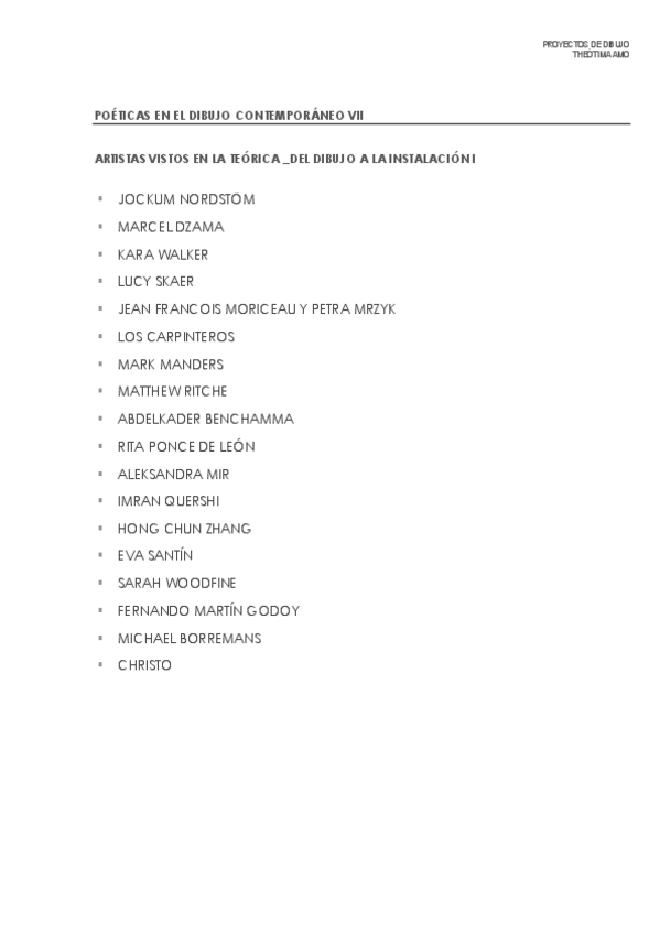 Miniatura del documento ARTISTAS VISTOS_DEL DIBUJO A LA INSTALACIÓN .pdf
