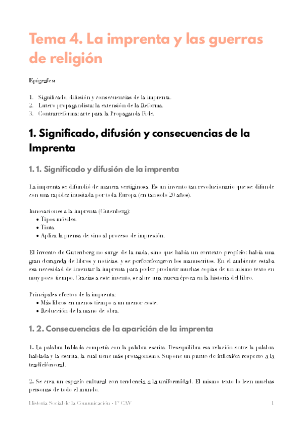 Miniatura del documento Tema 4. La imprenta y las guerras de religión.pdf