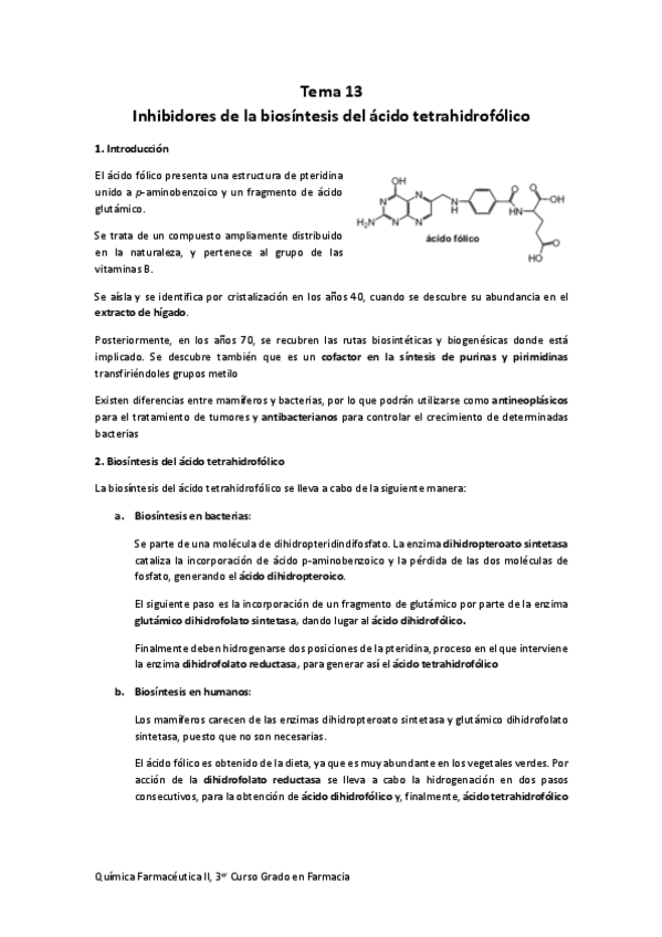 Miniatura del documento Tema-13-Inhibidores-de-la-biosintesis-del-acido-tetrahidrofolico.pdf