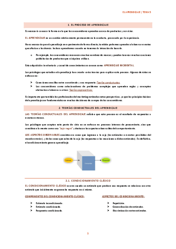 Miniatura del documento Tema 5 de Comportamiento del Consumidor.pdf