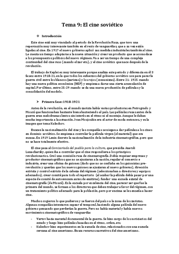 Miniatura del documento Tema 9. El Cine Soviético.pdf