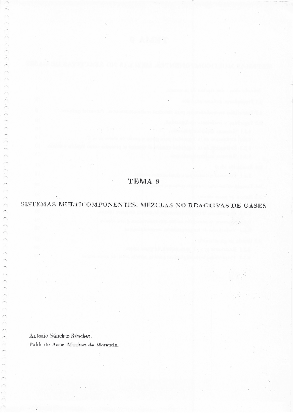 Miniatura del documento TEMA 9 [SISTEMAS MULTICOMPONENTES MEZCLAS NO REACTIVAS DE GASES].pdf