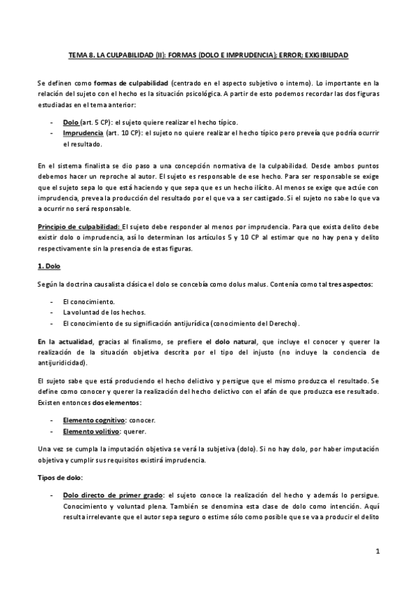 Miniatura del documento Tema 8. Dolo e imprudencia. pasado.pdf