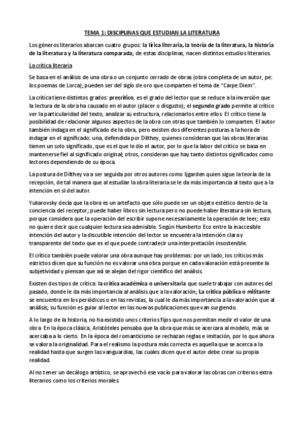 Miniatura del documento Tema 1 Disciplinas que estudian la literatura.pdf