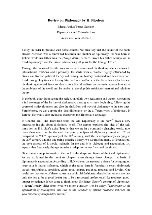 Miniatura del documento Review-on-Diplomacy-by-H-Nicolson-Aralda-Torres.pdf