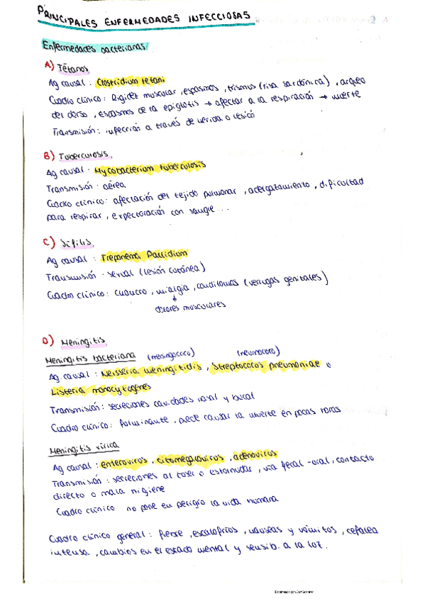 Miniatura del documento Principales enfermedades infecciosas