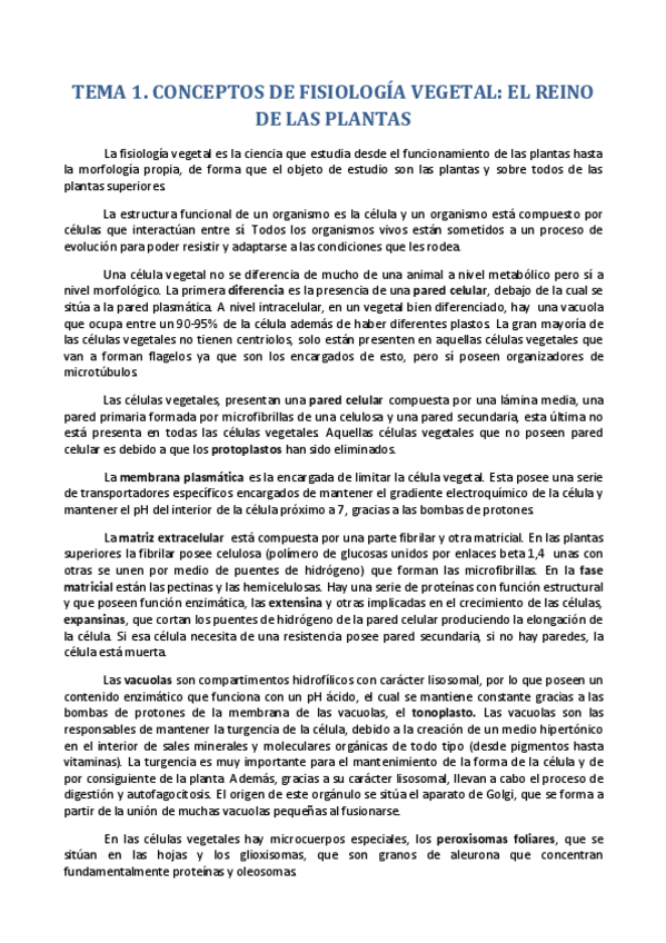 Miniatura del documento TEMA 01. Conceptos. El reino de las plantas ..pdf