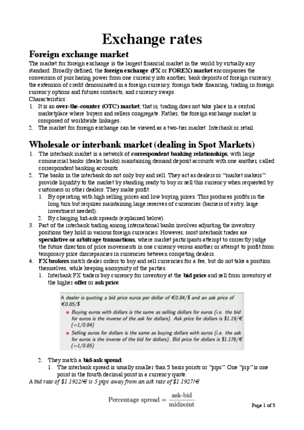 Miniatura del documento Exchange-Rates-and-Forex-Markets-PDF.pdf