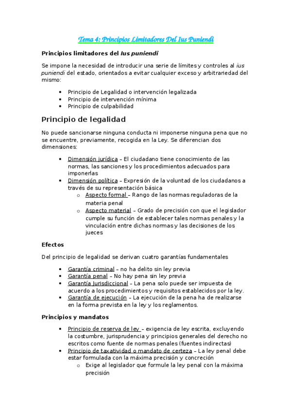 Miniatura del documento Tema 4 Principios Limitadores Del Ius Puniendi.docx