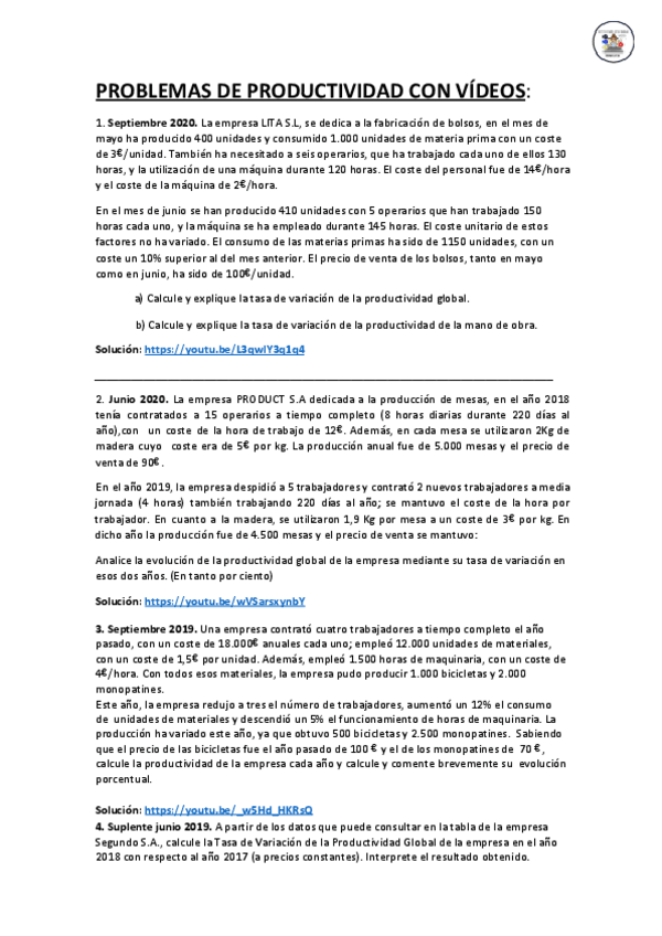 Miniatura del documento PROBLEMAS-DE-PRODUCTIVIDAD-solucionados-con-videos.pdf