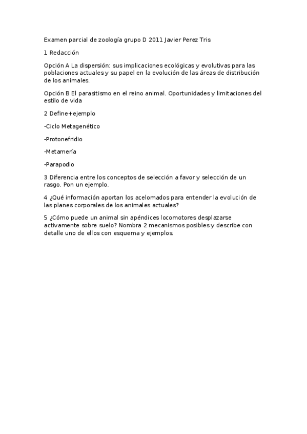 Miniatura del documento Examen parcial de zoología grupo D.docx