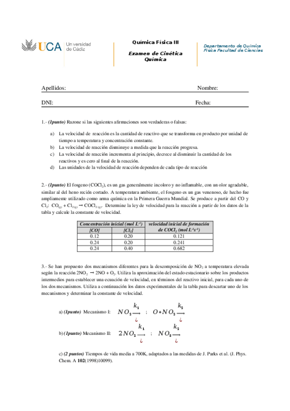 Miniatura del documento Examen QF III Cinética Febrero 2013.docx