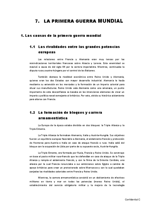Miniatura del documento Historia-Tema-7-La-Primera-Guerra-Mundial.pdf
