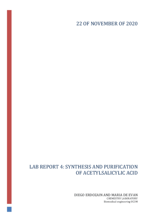 Miniatura del documento Lab-report-4-and-5Aspirin.pdf