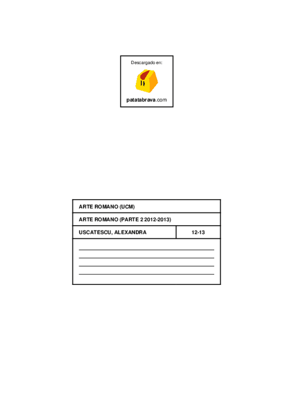 Miniatura del documento Arte Romano 1.pdf