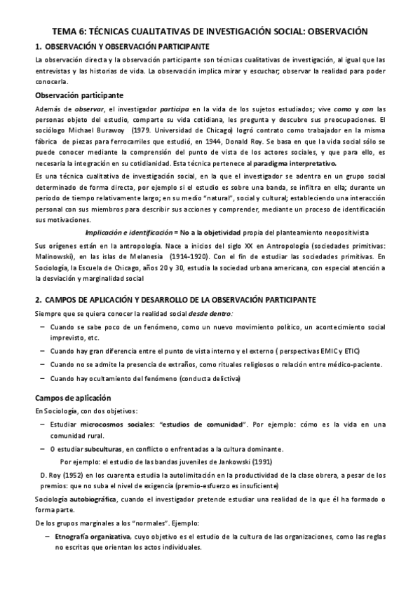 Miniatura del documento TEMA 6. TÉCNICAS CUALITATIVAS DE INVESTIGACIÓN SOCIAL. OBSERVACIÓN.pdf