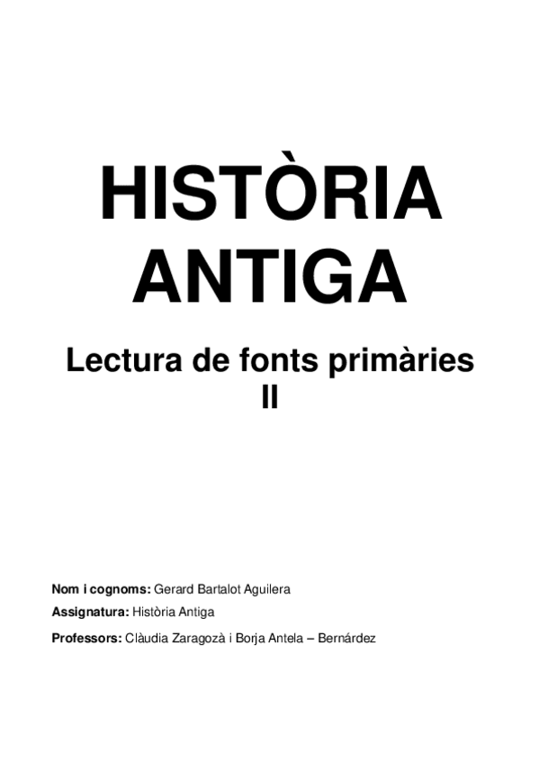 Miniatura del documento Història Antiga - Lectura de fonts primàries II.pdf