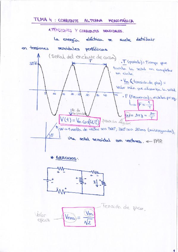 Miniatura del documento TEMA 4 CORRIENTE ALTERNA MONOFÁSICA.pdf