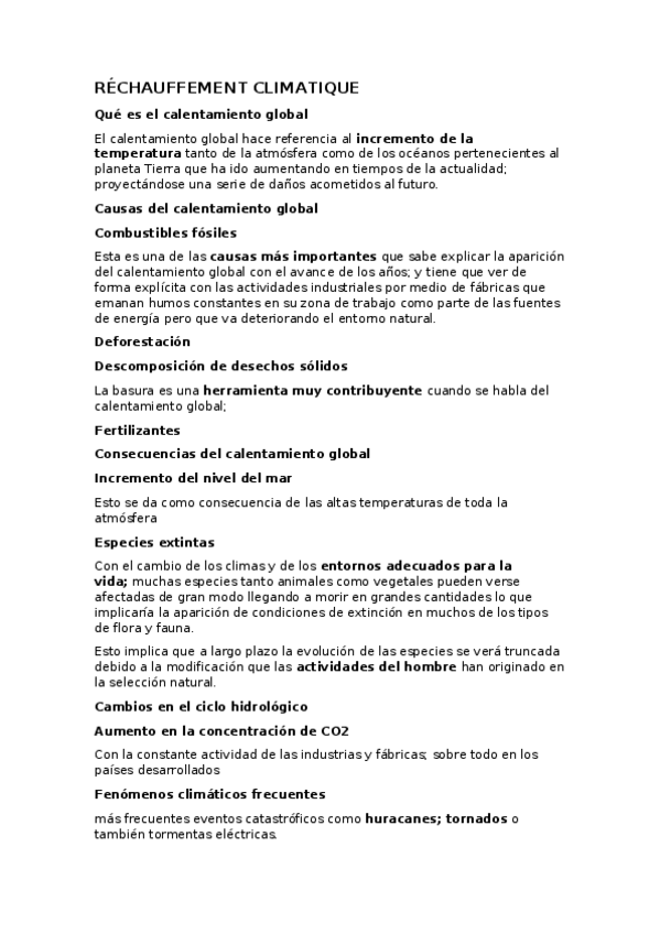 Miniatura del documento Rechauffement-climatique.docx
