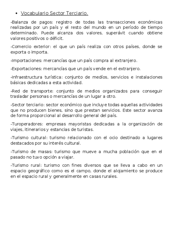 Miniatura del documento Vocabulario-Sector-terciario.docx