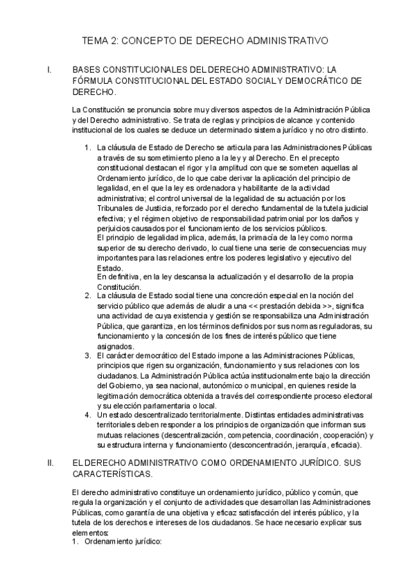 Miniatura del documento Tema 2 - CONCEPTO DE DERECHO ADMINISTRATIVO.pdf