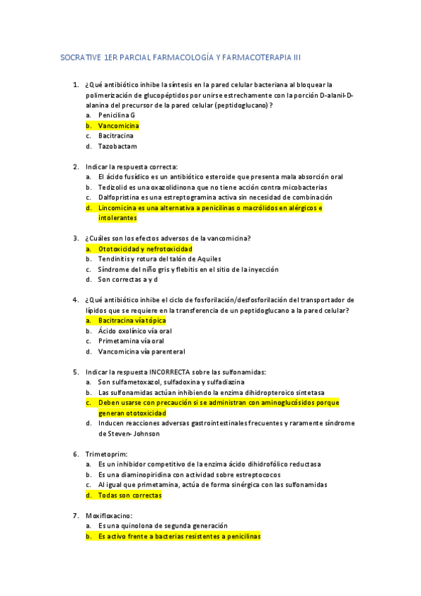 Miniatura del documento Respuestas-SOCRATIVE-1ER-PARCIAL-FARMACOLOGIA-Y-FARMACOTERAPIA-III.pdf