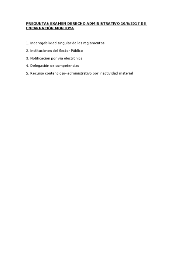 Miniatura del documento PREGUNTAS EXAMEN DERECHO ADMINISTRATIVO 10.docx