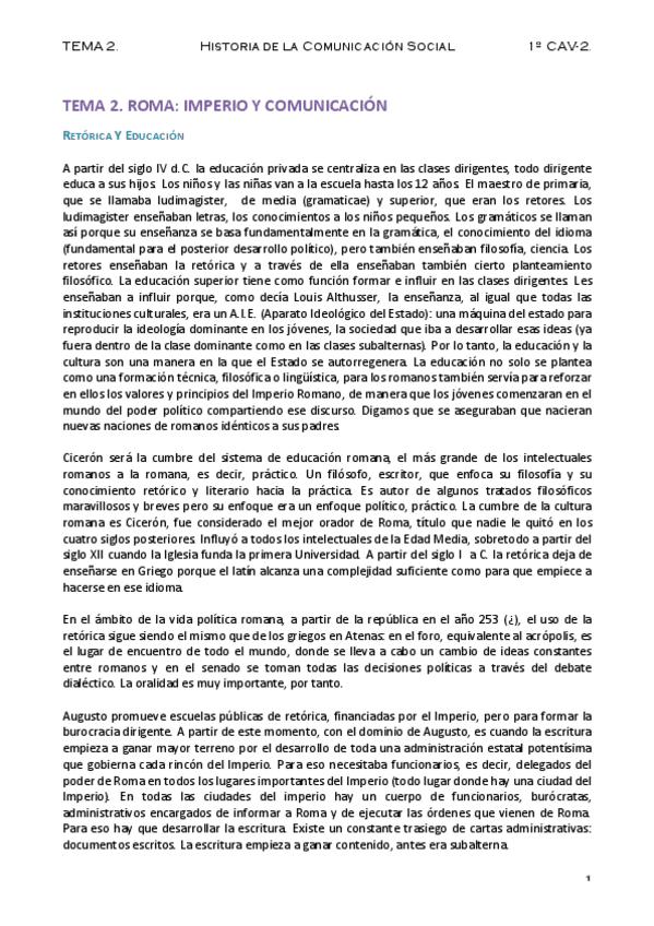Miniatura del documento TEMA 2. Roma-Imperio y comunicación..pdf