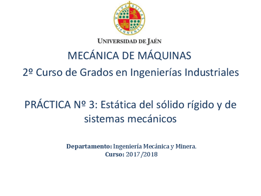 Miniatura del documento Practica3-Estaticasolido-Sistemasmecanicos.pdf