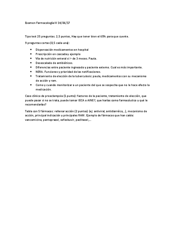 Miniatura del documento Examen Farmacología III Junio 2017.pdf