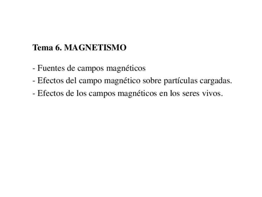 Miniatura del documento Tema 6. Magnetismo.pdf