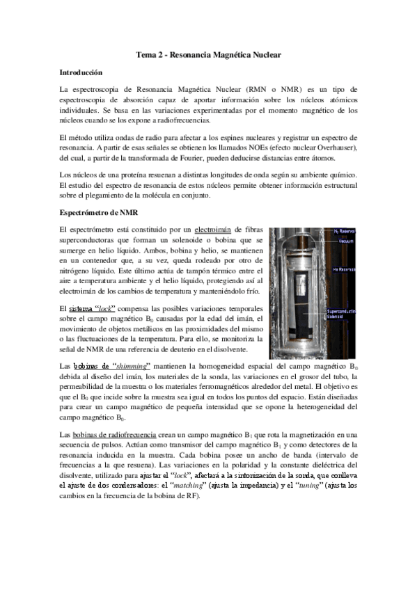 Miniatura del documento Tema 2 - Resonancia Magnética Nuclear.pdf
